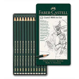 Faber Castell 9000 Art Set Sketch Pencils-Pencils-Faber Castell-Star Light Kuwait