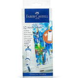 Faber Castell Acrylic Colours 12-Drawing And Coloring-Faber Castell-Star Light Kuwait