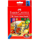 Faber Castell-Classic Color Pencil 36 Colors (Full Size)-Pencils-Faber Castell-Star Light Kuwait