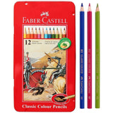 Faber Castell Colored Pencils 12 Colors-Pencils-Faber Castell-Star Light Kuwait