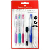 Faber Castell Grip Tex Pencil 4 Pcs-Pencils-Faber Castell-Star Light Kuwait