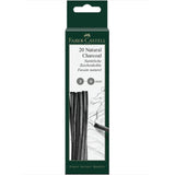 Faber Castell Natural Drawing Charcoal-Art Sets And Material-Faber Castell-Star Light Kuwait