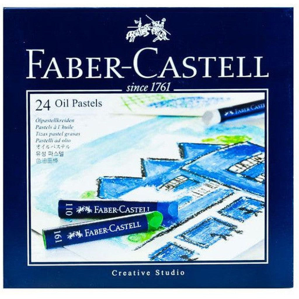 Faber Castell Oil Pastels 24 Pack-Drawing And Coloring-Faber Castell-Star Light Kuwait
