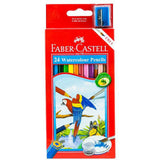 Faber Castell-Water Color Pencil 24 Colors (Full Size)-Pencils-Faber Castell-Star Light Kuwait