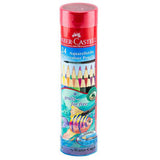 Faber Castell-Water Color Pencil Round Tin 24 Colors-Pencils-Faber Castell-Star Light Kuwait