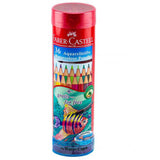 Faber Castell-Water Color Pencil Round Tin 36 Colors-Pencils-Faber Castell-Star Light Kuwait