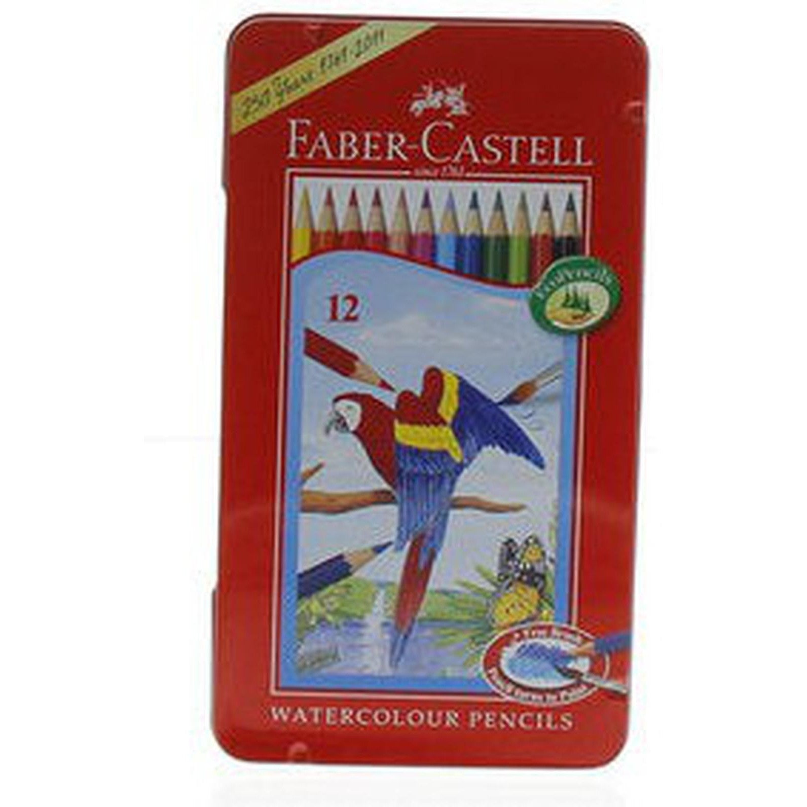 Faber Castell Water Color Pencils 12 Pieces-Drawing And Coloring-Faber Castell-Star Light Kuwait