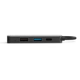 Feeltek 4-in-1 Portable USB Type C Hub - Grey