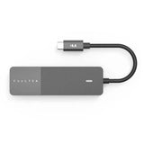 موزع USB من النوع C محمول 5 في 1 من فيلتك - رمادي
