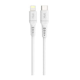 كابل Feeltek من USB-C إلى Lightning بطول 180 سم - أبيض