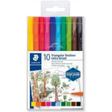 Fineliner Extra Broad 0.8Mm Set Of 10-Art Sets And Material-Other-Star Light Kuwait