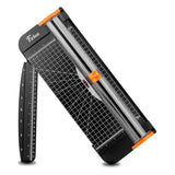 Firbon A4 Paper Cutter 12 Inch Titanium Paper Trimmer - Black