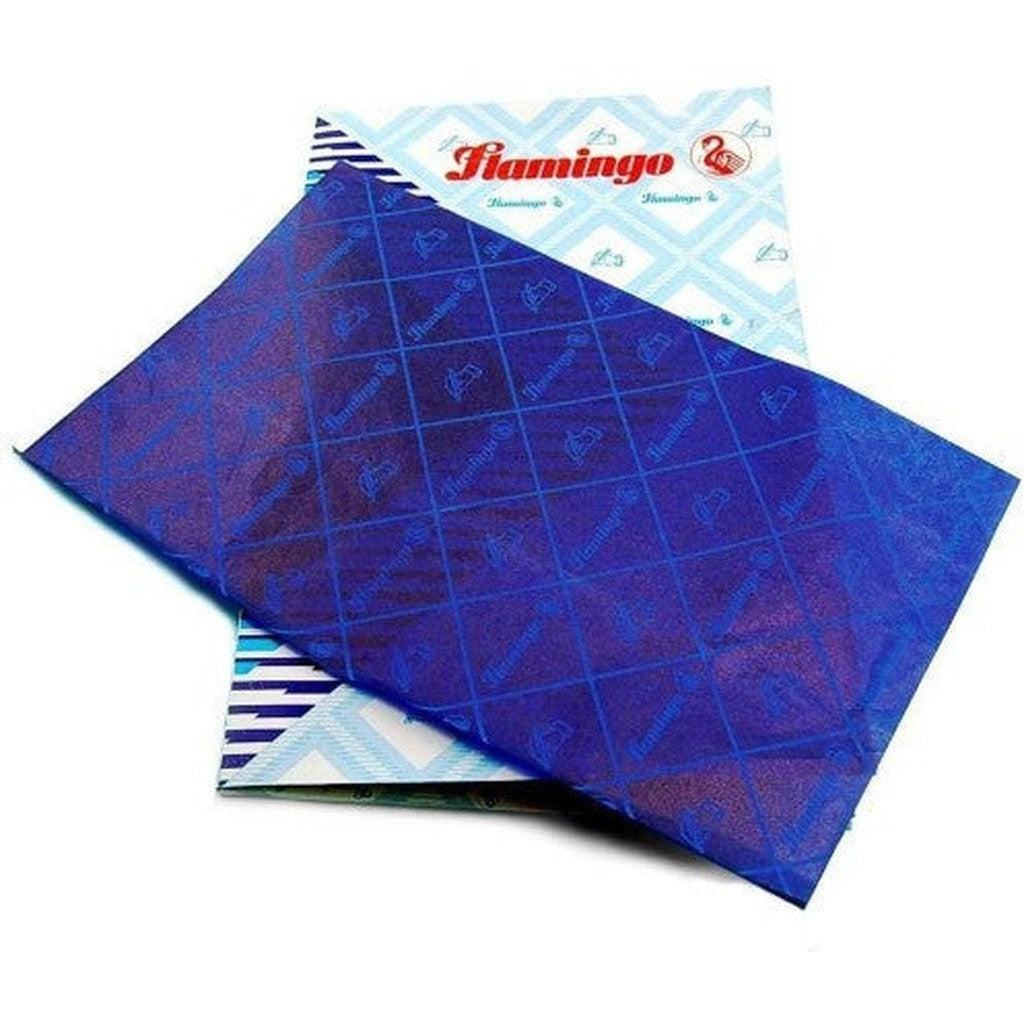 Flamingo Carbon Paper A4, Blue, 100 Sheets-A4 Paper-Other-Star Light Kuwait