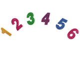 أرقام إنجليزية لامعة من الفوم