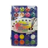 Foam Heart Shaped Solids White Bundle