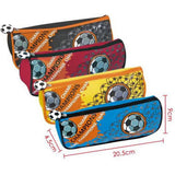 Foska 600D Polyester Fiber Pencil Bag Football Design Bd2038-School Supplies-Foska-Star Light Kuwait