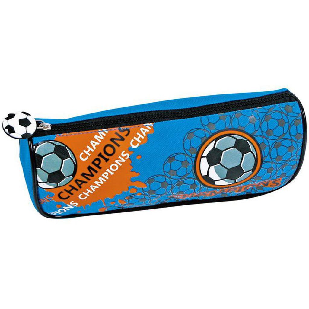 Foska 600D Polyester Fiber Pencil Bag Football Design Bd2038-School Supplies-Foska-Star Light Kuwait