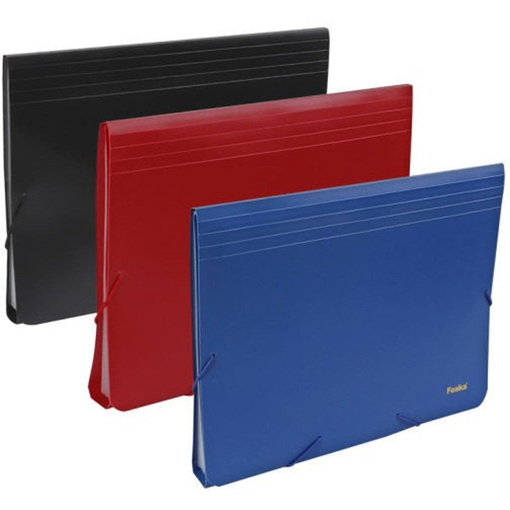Foska A4 13 Layers Solid Color Expanding Bag-Filiing Accessories-Foska-Star Light Kuwait