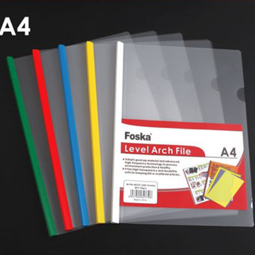 Foska A4 Slide File Cover W310-20 (10 Pcs)-Filiing Accessories-Foska-Star Light Kuwait