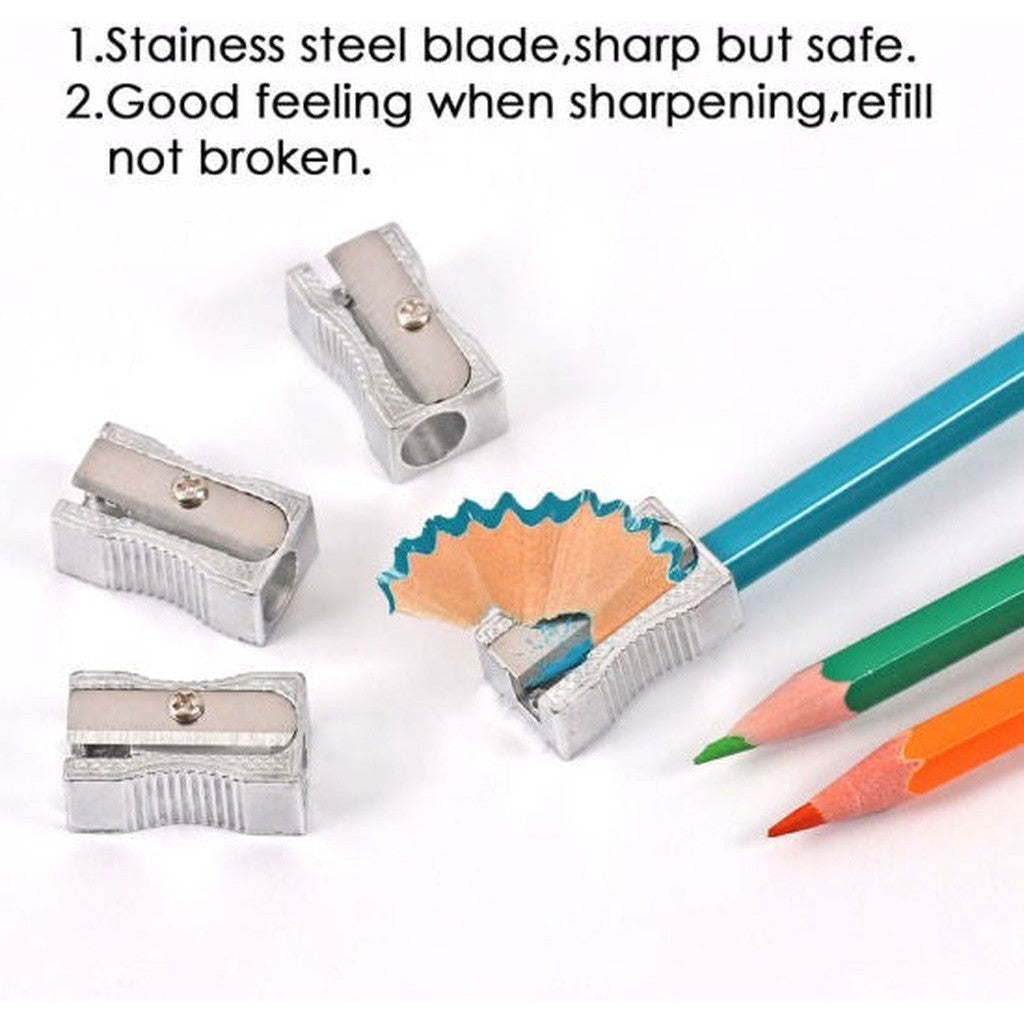 Foska Blade Aluminum Sharpener (A1004)-Pencils-Foska-Star Light Kuwait