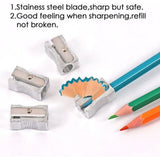 Foska Blade Aluminum Sharpener (A1004)-Pencils-Foska-Star Light Kuwait