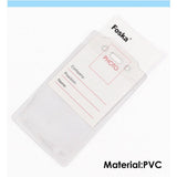 Foska Clear Plastic Id Badge With Clips Nb0300/4 50Pcs/Box-Cards And Id-Other-Box-Star Light Kuwait