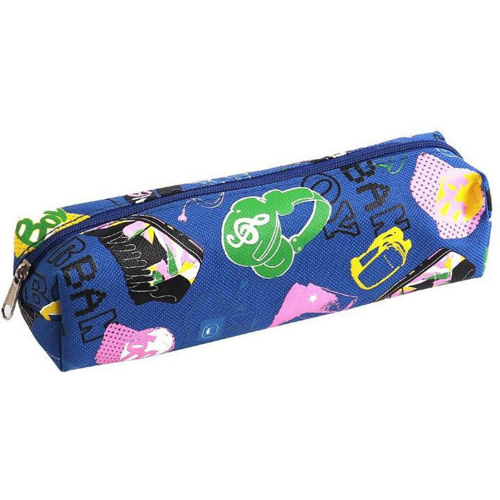 Foska Knight Printing 300D Polyester Cool Design School Pencil Bag Bd2004-School Supplies-Foska-Star Light Kuwait