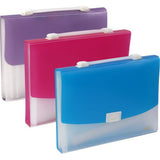 Foska Office And Student A4 Transparent Color Expanding File-Filiing Accessories-Foska-Star Light Kuwait