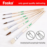 Foska Paint Brush Ab 6-Art Sets And Material-Foska-Star Light Kuwait