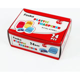 Foska Plastic Sharpener At 4081-School Supplies-Foska-Box-Star Light Kuwait