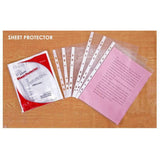 Foska Sheet Protectors 80Mic 25Pc/Pkt-Filiing Accessories-Foska-Star Light Kuwait