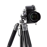Fotopro Compact Aluminum Travel Tripod, FREE-1 GRAY - Gray - Star Light Kuwait