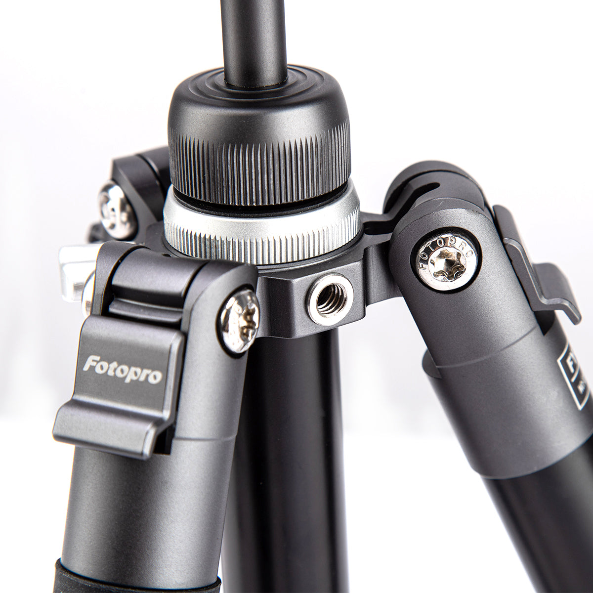 Fotopro Compact Aluminum Travel Tripod, FREE-1 GRAY - Gray - Star Light Kuwait