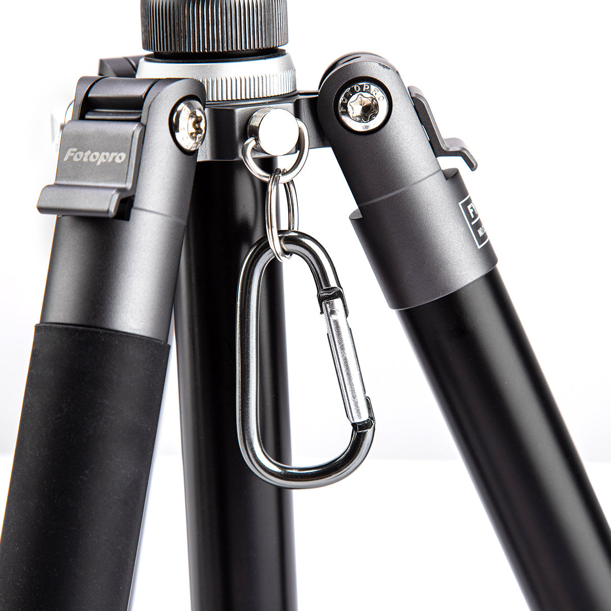 Fotopro Compact Aluminum Travel Tripod, FREE-1 GRAY - Gray - Star Light Kuwait