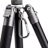 Fotopro Compact Aluminum Travel Tripod, FREE-1 GRAY - Gray - Star Light Kuwait