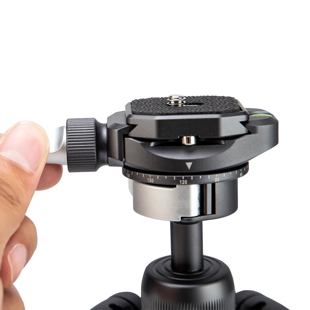 Fotopro Compact Aluminum Travel Tripod, FREE-1 GRAY - Gray - Star Light Kuwait