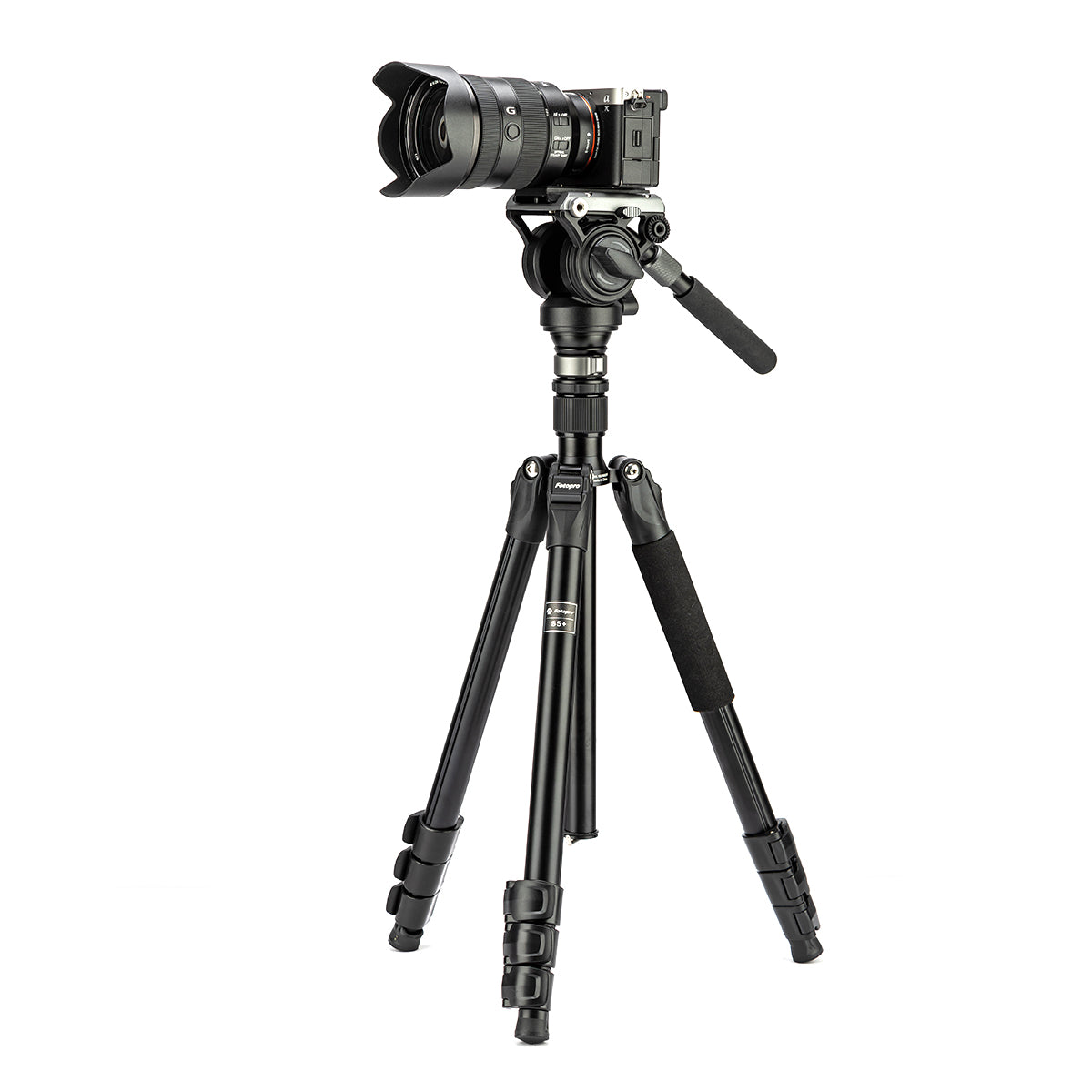 Fotopro Professional Tripod S5i Pro S5S+MH-6S+LY-20 Black - Star Light Kuwait