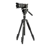 Fotopro Professional Tripod S5i Pro S5S+MH-6S+LY-20 Black - Star Light Kuwait
