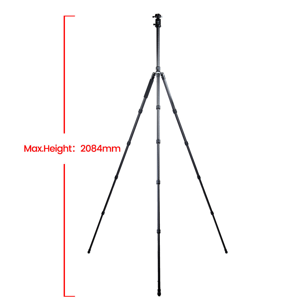Fotopro Professional Tripod X-65C+62R Gray - Star Light Kuwait