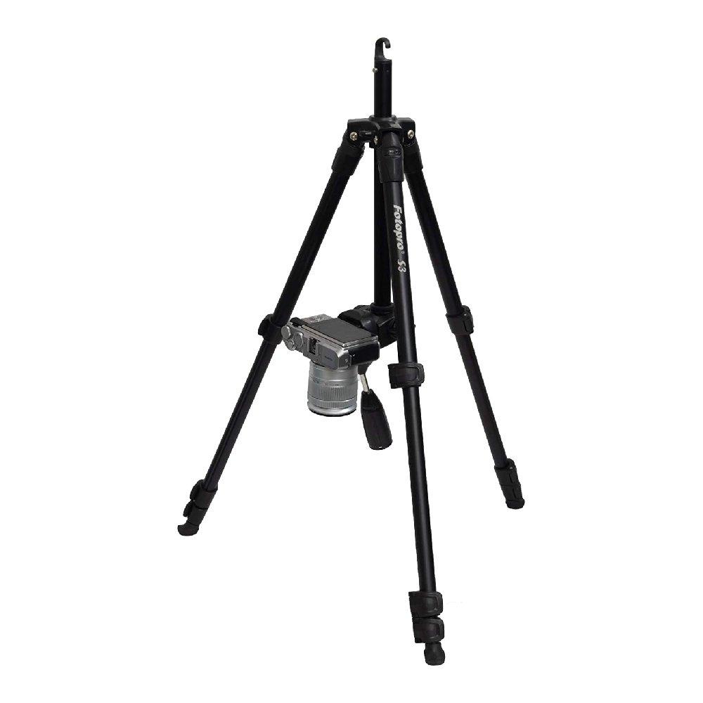 Fotopro S3 Digital Tripod, S3 BLACK - Black - Star Light Kuwait