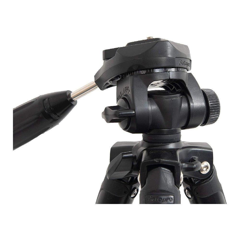 Fotopro S3 Digital Tripod, S3 BLACK - Black - Star Light Kuwait