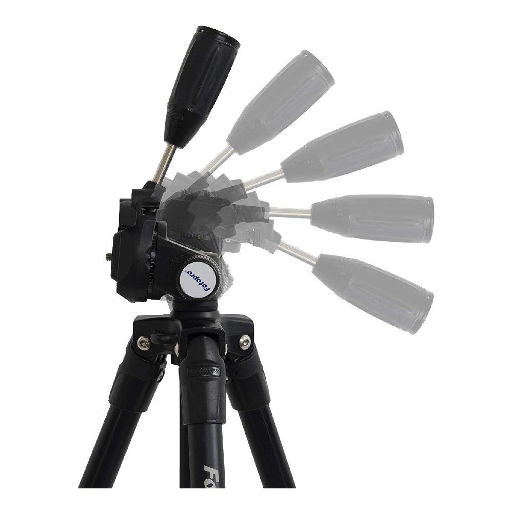 Fotopro S3 Digital Tripod, S3 BLACK - Black - Star Light Kuwait