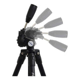 Fotopro S3 Digital Tripod, S3 BLACK - Black - Star Light Kuwait