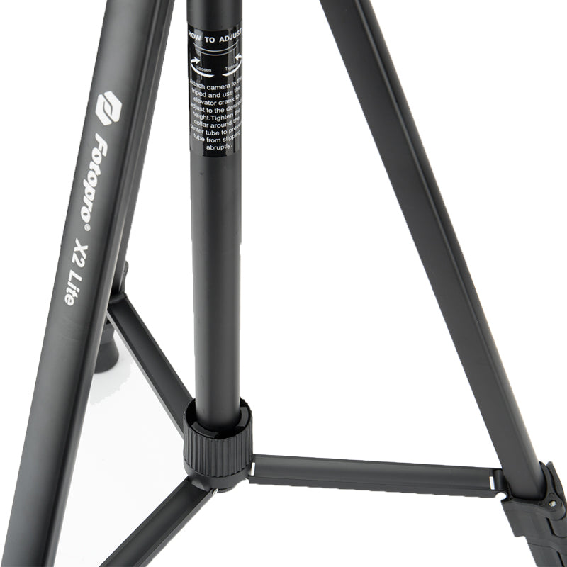 Fotopro X2 Lite Compact Tripod - Black - Star Light Kuwait