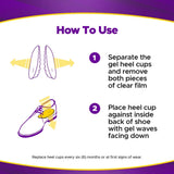 Frido Orthopedic Heel Pad - Size 8 to 11 UK