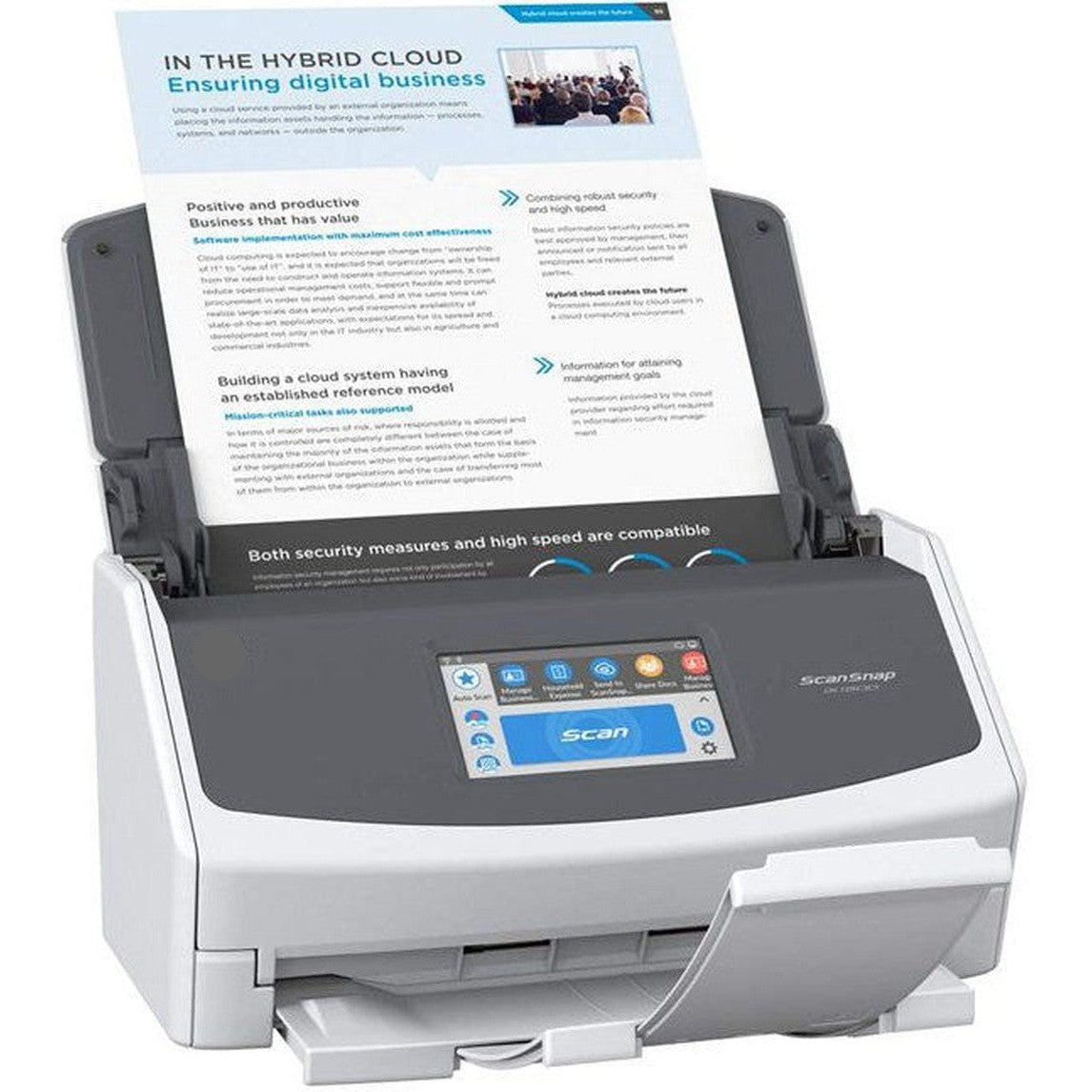 Fujitsu Scansnap Ix1500 -30Ppm 600Dpi A4 Usb Wi-Fi Sheetfed Adf Scanner-Scanners-Fujitsu-Star Light Kuwait