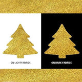 Gold Glitter Vinyl Sticker Roll (GLT11) – 50cm x 1m