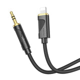 HOCO AUX Audio Cable UPA30 to Lightning – Black