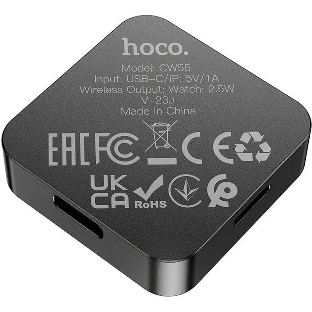 HOCO CW55 iWatch portable charger - Black - Star Light Kuwait