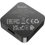 HOCO CW55 iWatch portable charger - Black - Star Light Kuwait